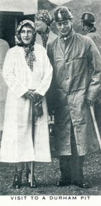 Visita a una mina de Durham, 1936-1937 de Unbekannt