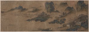 Visitando a un viejo amigo en las Montañas de Primavera, 1300s de Unbekannt