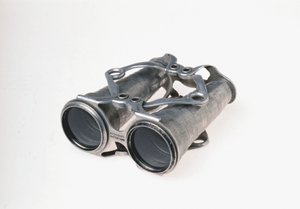 Ayudas visuales, binoculares plegables del ejército