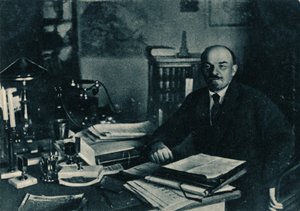Vladimir Ilich Lenin, líder bolchevique ruso, Moscú, Rusia, 7 de octubre de 1922 de Unbekannt