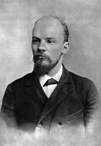 Vladimir Ulyanov Lenin, revolucionario bolchevique ruso, San Petersburgo, Rusia, febrero de 1897
