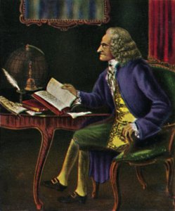 Voltaire 1694-1778. - Pintura de Carmontel, 1934 de Unbekannt