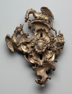 Decoración de pared, 1715-1725 de Unbekannt