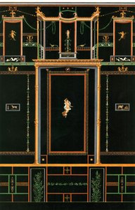 Decoración mural, Pompeya, Italia, 1928 de Unbekannt