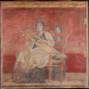 Pintura mural de la habitación H de la Villa de P. Fannius Synistor en Boscoreale, ca. 50-40 a.C. de Unbekannt