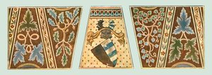 Pinturas murales en la Iglesia de San Gieri, Rhazuns, Grisones, Suiza, 1928.