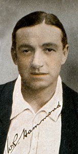 Walter R Hammond, cricket de Inglaterra y Gloucestershire, 1935 de Unbekannt