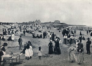 Walton-on-the-Naze - Escena en la playa, 1895 de Unbekannt