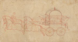 Carro de guerra, mediados del siglo XIX de Unbekannt