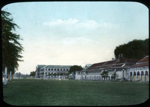 Edificios del departamento de guerra y colegio militar, Bangkok, Siam de Unbekannt
