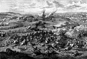 Guerra de Sucesión Española: Batalla de Blenheim, Baviera, 3 de agosto de 1704 de Unbekannt
