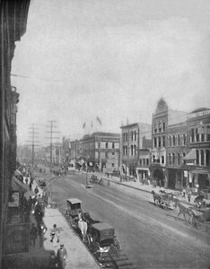Avenida Washington, Minneapolis, Minnesota, c1897 de Unbekannt