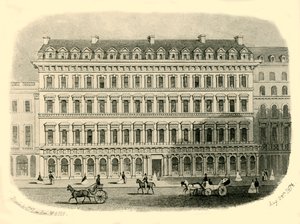 Hotel Washington, Liverpool, 1874 de Unbekannt