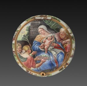 Estuche de reloj, c. 1640 de Unbekannt