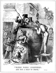 ¡Agua! ¡Agua! Por todas partes, y ni una gota para beber, 1849 de Unbekannt