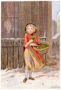 Vendedora de berros, c1880 de Unbekannt