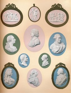 Medallones de retrato de Wedgwood en posesión de Messrs. Stoner & Evans, 1919 de Unbekannt