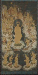 Descenso de Amida y Bodhisattvas de Unbekannt
