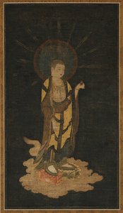 Descenso de bienvenida de Jizo Bosatsu, 1200s de Unbekannt