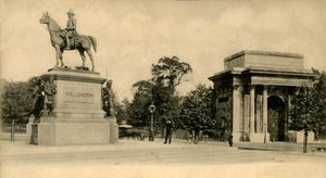 Monumento a Wellington, Londres, c1910 de Unbekannt