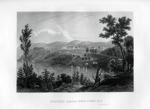 Escuela Militar de West Point, Nueva York, 1855