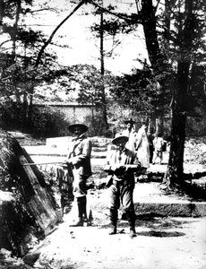 Visitantes occidentales a Corea, 1900 de Unbekannt