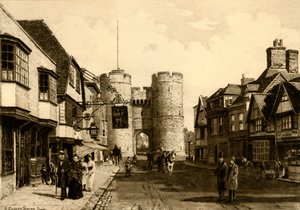 Westgate, Canterbury, 1898 de Unbekannt