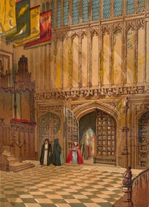 Abadía de Westminster - Capilla de Enrique VII, c1845, 1864 de Unbekannt
