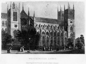 Abadía de Westminster, Londres, siglo XIX