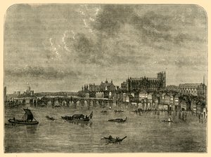 Puente de Westminster, 1881 de Unbekannt