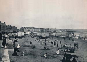 Weymouth - Vista General de la Ciudad y la Playa, 1895 de Unbekannt
