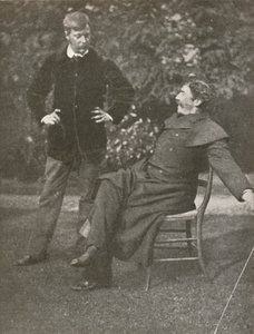 Whistler y Menpes, c1885, 1904 de Unbekannt