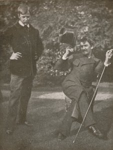 Whistler y Menpes, c1885, 1904 de Unbekannt