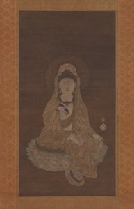 Kannon de túnica blanca, siglo XIII de Unbekannt