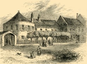 White Conduit House alrededor de 1820, c1872 de Unbekannt