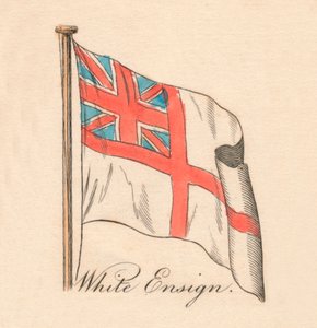 White Ensign, 1838 de Unbekannt