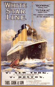 White Star Line. Titanic y Olympic, c. 1911 de Unbekannt
