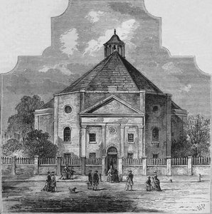 Tabernáculo de Whitefield, Tottenham Court Road, Westminster, Londres, 1820-1878