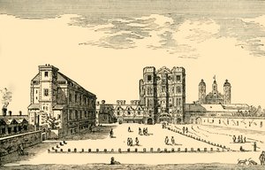 Whitehall alrededor de 1650, 1881 de Unbekannt