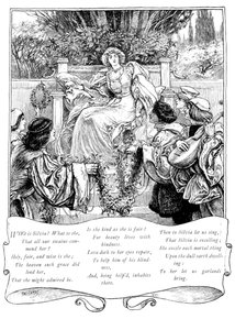 ¿Quién es Silvia?, 1895 de Unbekannt