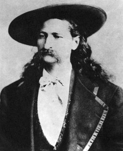 Wild Bill Hickock, explorador y alguacil estadounidense, 1873 de Unbekannt