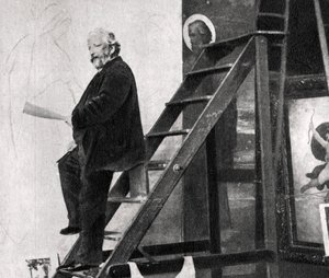 William-Adolphe Bouguereau, artista francés, 1900 de Unbekannt