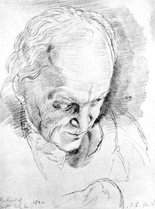 William Blake 1757-1827, místico, poeta, pintor y grabador inglés, 1820 de Unbekannt