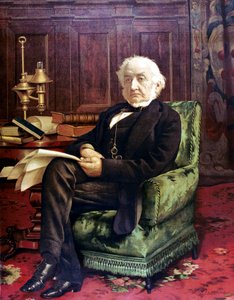 William Ewart Gladstone 1809-1898, Estadista Liberal Británico, c1890 de Unbekannt