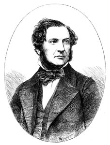 William Ewart Gladstone, estadista liberal británico y primer ministro, 1855 de Unbekannt
