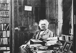 William Gladstone - El Gran Viejo Hombre Sentado en su Mesa de Estudio, c1925 de Unbekannt