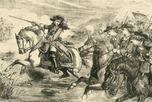 Guillermo III en la Batalla del Boyne de Unbekannt