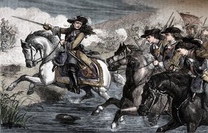 Guillermo III en el Boyne, 1690, c1880 de Unbekannt