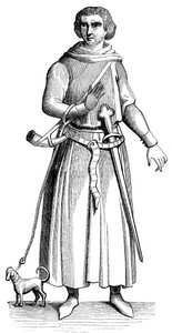 William Malgeneste, el cazador del rey, 1849 de Unbekannt