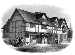 Casa de William Shakespeare, Stratford-upon-Avon, Warwickshire de Unbekannt